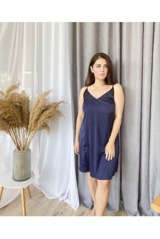 Нежная сорочка Marsana 03-071 синяя